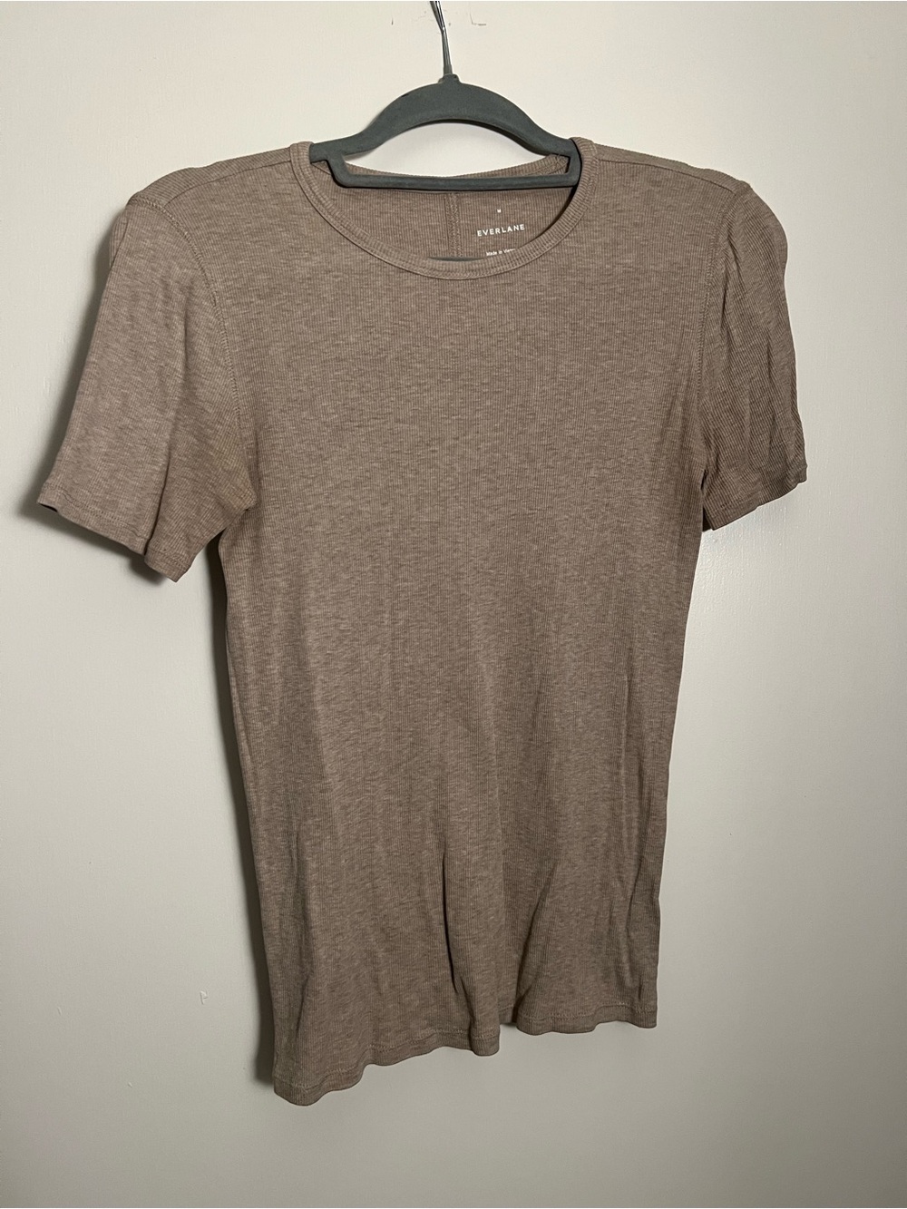 Everlane Luxe Rib Crew Tee